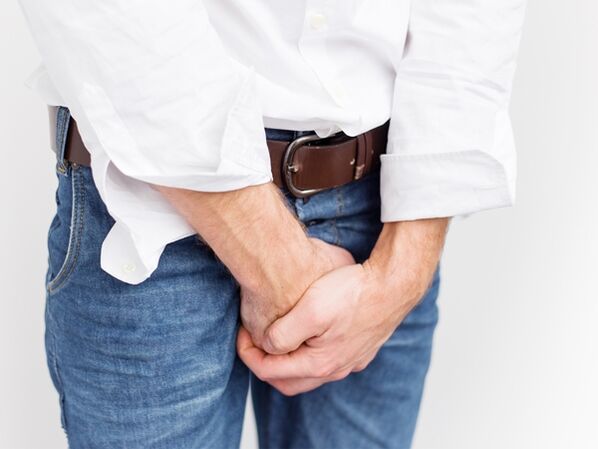 Douleur à l'aine due à une prostatite bactérienne