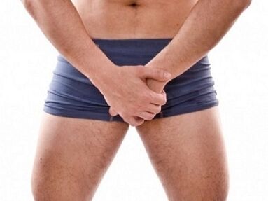 Douleur dans la région génitale et les testicules dans la forme non inflammatoire de prostatite